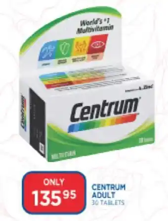 Link Pharmacy Centrum Adult 30 tablets offer