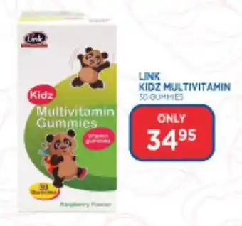 Link Pharmacy Link Kidz Multivitamin 30 gummies offer