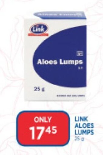 Link Pharmacy Link Aloes Lumps 25g offer