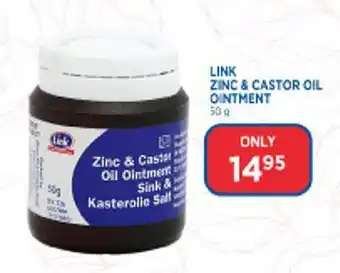 Link Pharmacy Link Zinc & Castor Oil Ointment 50g offer