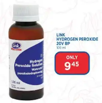Link Pharmacy Link Hydrogen Peroxide Solution 100ml offer