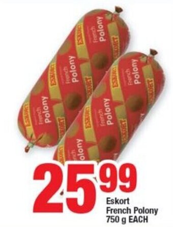 Eskort French Polony 750g