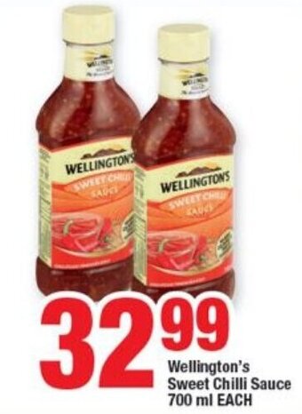 OK Foods Wellington's Sweet Chilli Sauce 700ml offer