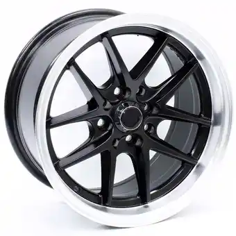 Autostyle 15″ dm1132 4/100 & 4/108 black machined face alloy wheels offer