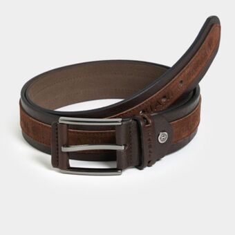 Fabiani Collezione leather and suede belt offer