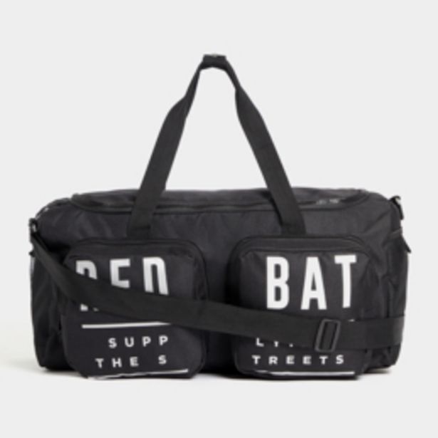 Sportscene Redbat black duffel bag offer