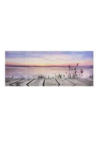 Sheet Street Reflection canvas l120xw45cm offer
