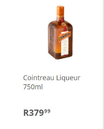 Cointreau Liqueur 750ml