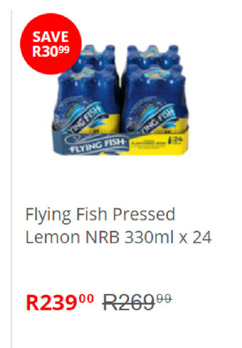 Flying Fish Pressed Lemon NRB 330ml x 24