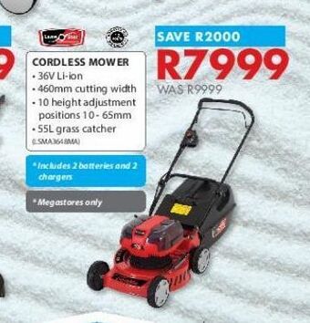 Chamberlain Cordless mower offer