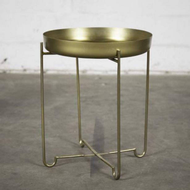Gold tray table offer at Weylandts