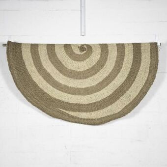 Bali swirl oasis round carpet