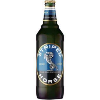 Striped horse milk stout bottle 600ml
