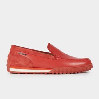 Fabiani Perforated driver shoes offer