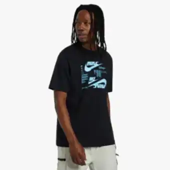 Sportscene Nike men's nsw black t-shirt offer