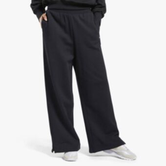 Reebok women's classics black wide leg pants