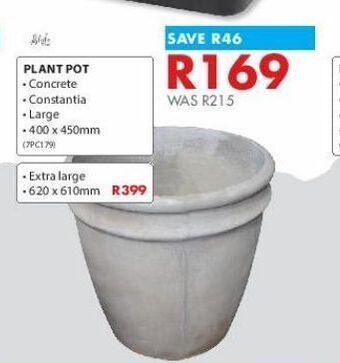 Chamberlain Plant pots offer
