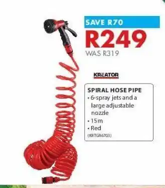 Chamberlain Spiral hose pipe offer