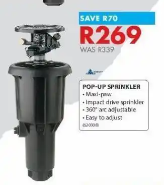 Chamberlain Pop-up sprinklers offer