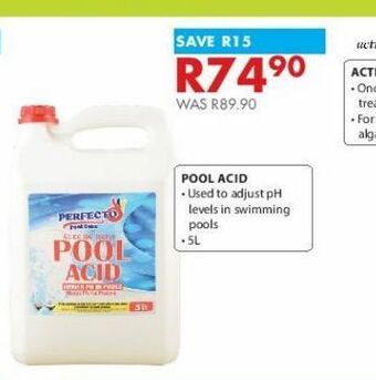 Chamberlain Pool acid offer
