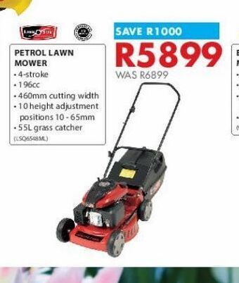Chamberlain Petrol lawn mower offer