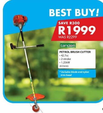 Chamberlain Petrol brush cutter offer