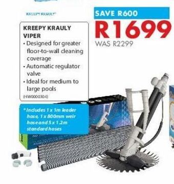 Chamberlain Kreepy krauly viper offer