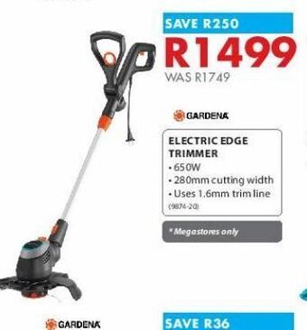 Electric edge trimmer