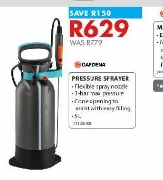 Chamberlain Pressure sprayer offer