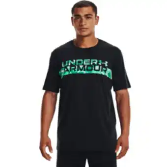 Totalsports Men's under armour camo strip graphic black tee offer