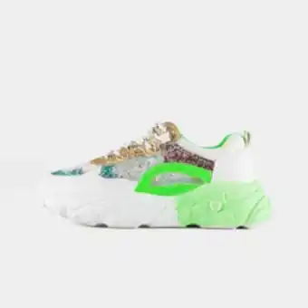 The FIX Women's green glitter sneaker offer