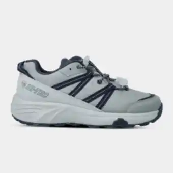 Totalsports Junior grade school hi-tec trooper xt grey/navy shoe offer