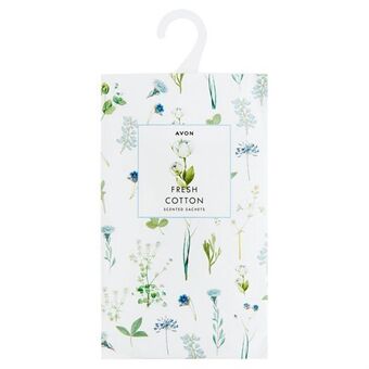 AVON Fresh cotton fragrance sachet 20 grams offer