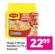 Game Maggi 2 minute noodles assorted-5 x 73g offer