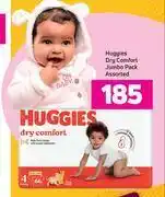 Game Huggies dry comfort jumbo pack assorted offer