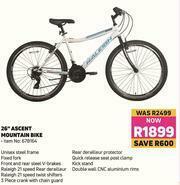 Game Raleigh 26" Ascent Mountain Bike offer