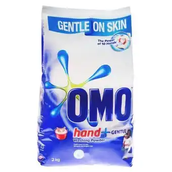 Game Omo regular hand washing powder 2, kg offer