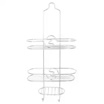 Mainstay shower caddy chrome