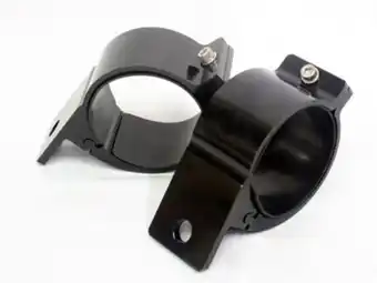 Universal satin black bar bracket for spotlamps 66mm (pair)