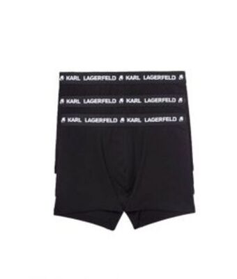 Europa Art Group Logo trunks 3 pack- black offer