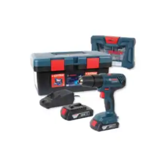 Brights Hardware Bosch 18v li-ion cordless impact drill kit with 2 x 1.5ah batteries offer