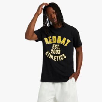 Sportscene Redbat athletics men's black t-shirt offer