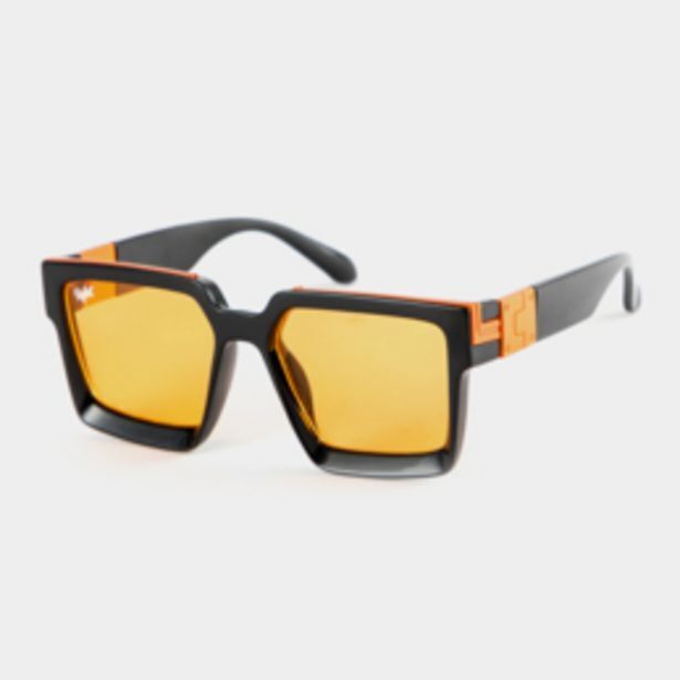Redbat wayfarer black/orange sunglasses offer at Sportscene