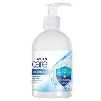 Avon care skin defence moisturising hand wash 250ml