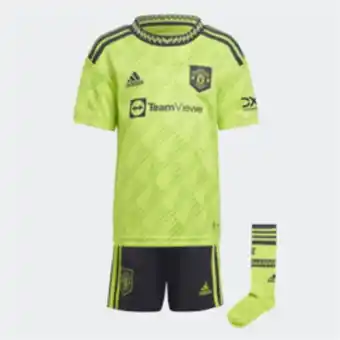 Totalsports Adidas manchester united 22/23 third jersey mini kit offer