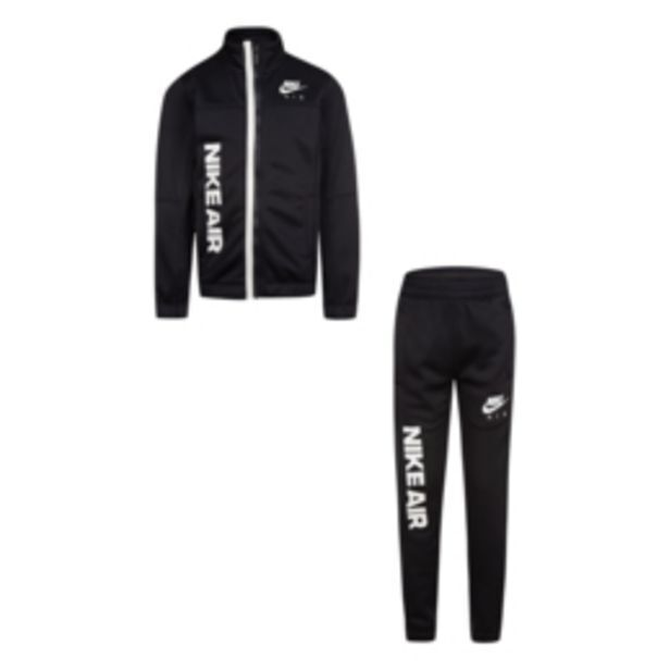 Boys nike toddler air black tracksuit offer at Totalsports