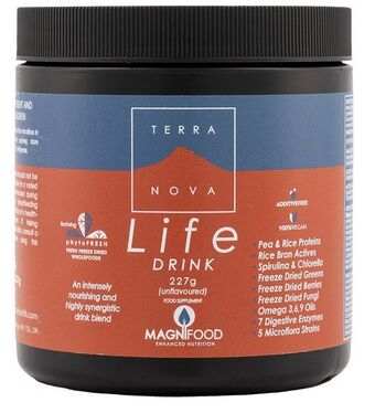 Faithful to Nature Terra nova life drink (unflavoured) offer
