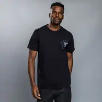 Markham Union-dnm black regular fit graphic t-shirt offer
