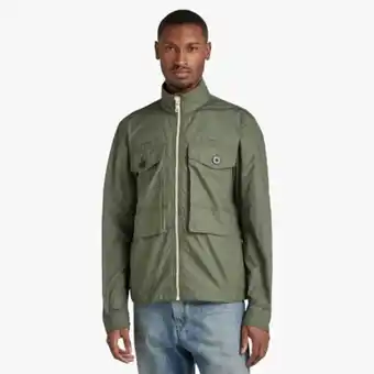 Fabiani G-star long pocket track overshirt offer