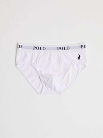 Mens plain knit brief